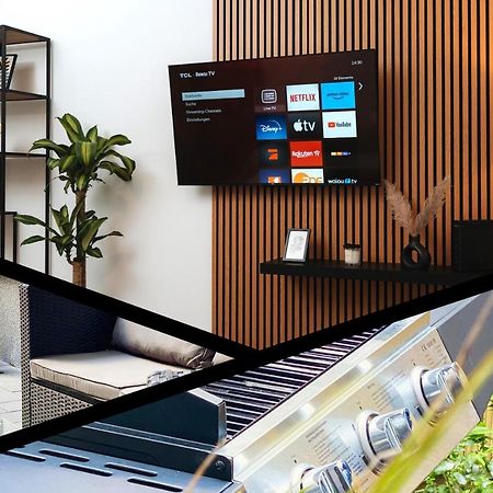 Aur Design Modern Boho X Premium Queensize Fussbodenheizung Kaffee Netflix Business&Familie Magdeburg Eksteriør bilde