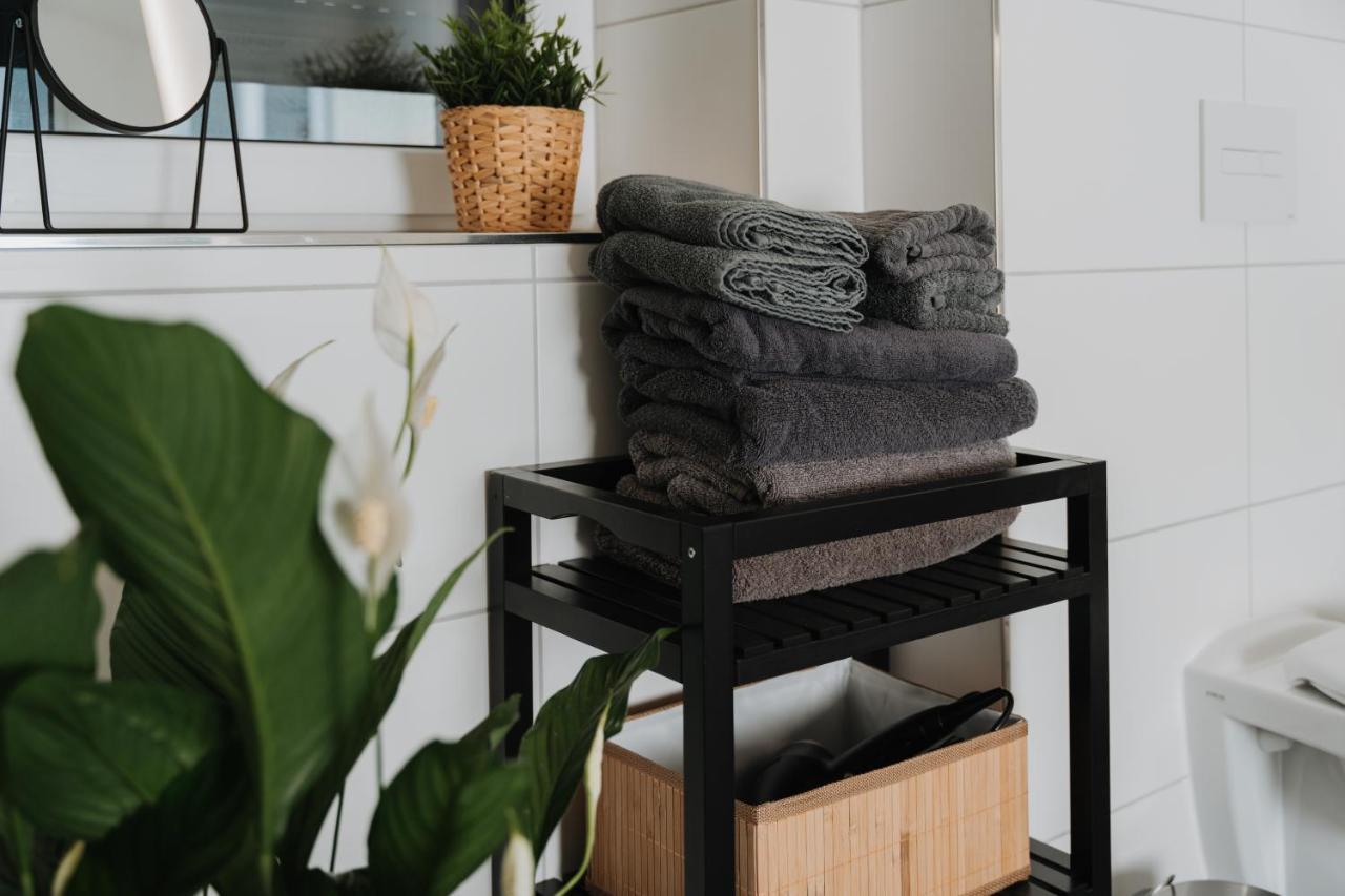Aur Design Modern Boho X Premium Queensize Fussbodenheizung Kaffee Netflix Business&Familie Magdeburg Eksteriør bilde