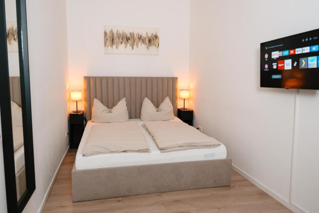 Aur Design Modern Boho X Premium Queensize Fussbodenheizung Kaffee Netflix Business&Familie Magdeburg Eksteriør bilde