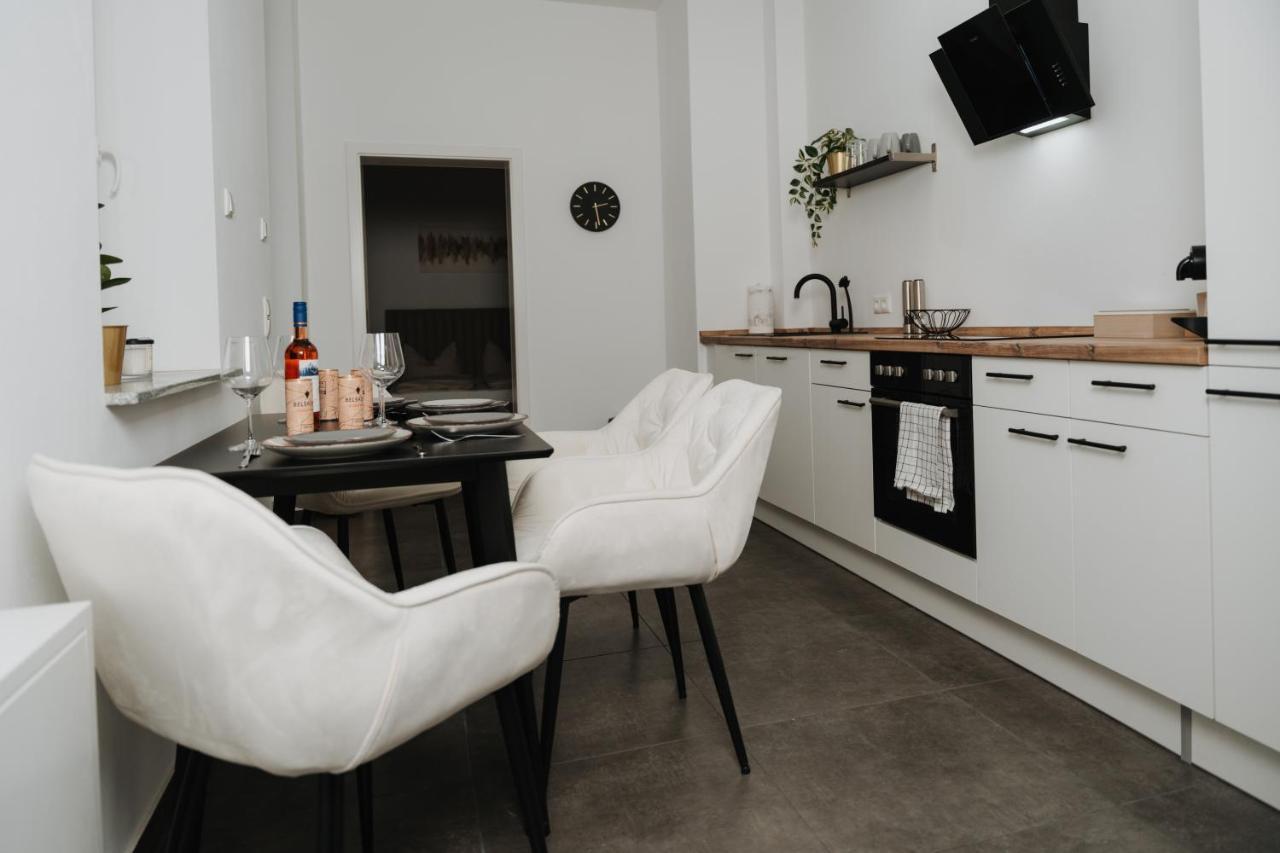 Aur Design Modern Boho X Premium Queensize Fussbodenheizung Kaffee Netflix Business&Familie Magdeburg Eksteriør bilde